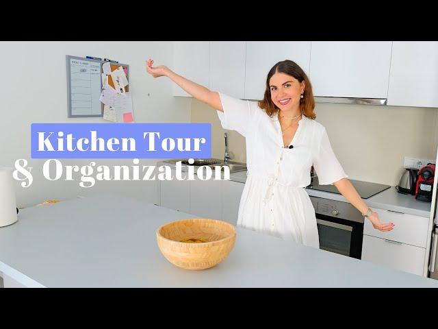 KITCHEN TOUR & ΟΡΓΑΝΩΣΗ ΚΟΥΖΙΝΑΣ | εύκολη & πρακτική