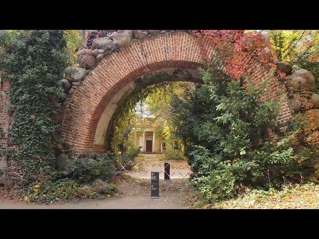 Walk in Arkadia Park, Arkadia, Poland