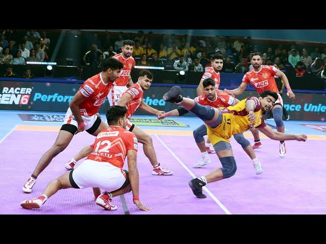 Telugu Titans 36-32 Gujarat Giants | Match 111 Highlights | Pro Kabaddi  League #ProKabaddi #PKL