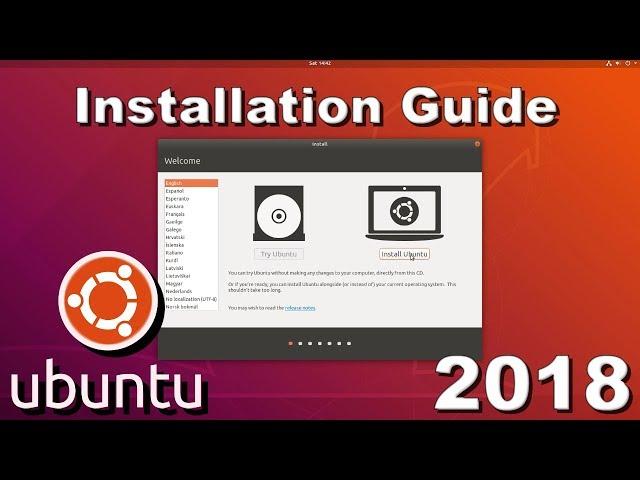 Ubuntu 18.04  2018 Full Installation Guide