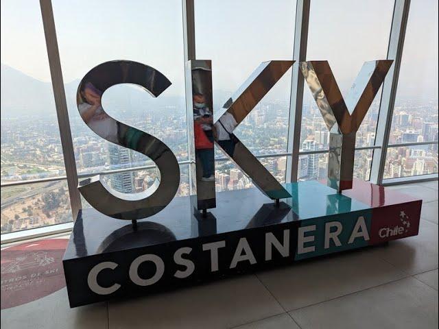 Exploring Santiago | The Top Of South America's Tallest Tower | Sky Costanera