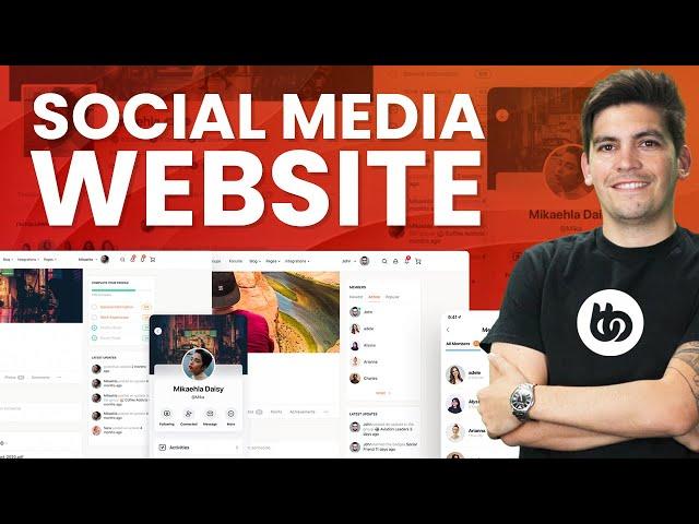 How to Create a Social Media Website with WordPress & Buddyboss 2024 (Like Facebook)