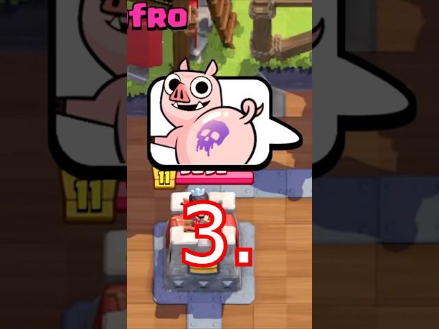 MOST TOXIC EMOTE IN CLASH ROYALE! #clashroyale #shorts