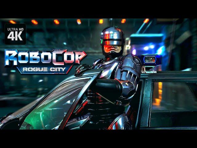 ROBOCOP: ROGUE CITY – Прохождение Демо [4K] – Первый Взгляд | Робокоп Обзор и Геймплей на Русском