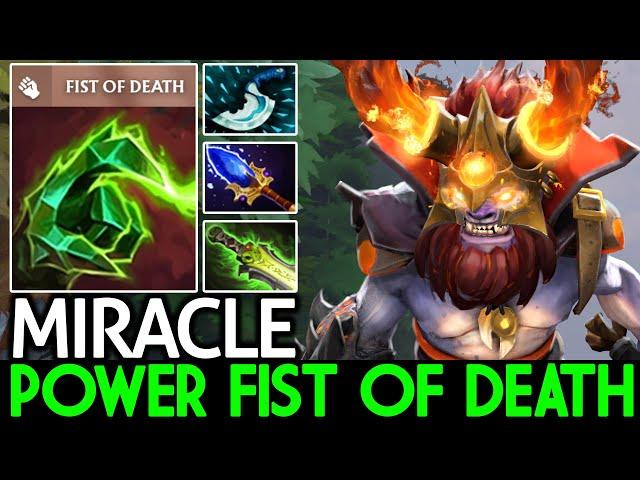 MIRACLE [Lion] How to Support Lion with Fist of Death Dota 2