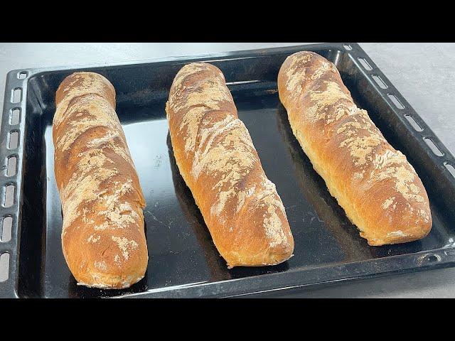 You WILL NOT BUY BREAD anymore, do it yourself at home The bread is melting in your mouth! ASMR