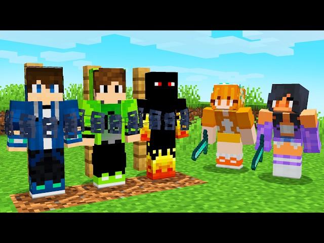 Boys vs Girls in Minecraft!