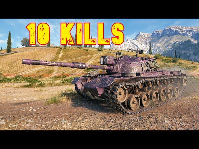 World of Tanks M48A5 Patton - 10 Kills 10K Damage