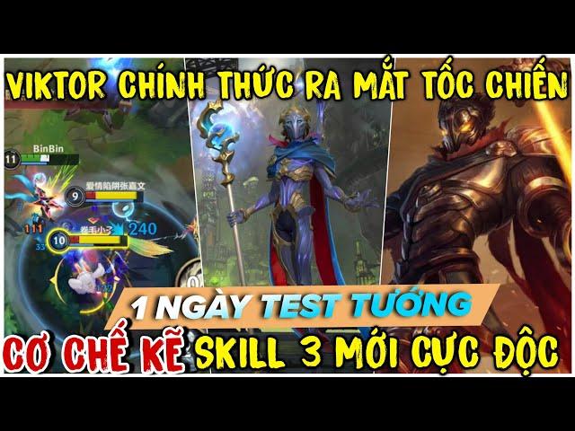 TỐC CHIẾN : Chơi Viktor Liên Tục 1 Ngày, Cơ Chế Xài Chiêu 3 Hơi Phức Tạp So Với PC