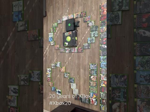 20 years of XBox! #Xbox20