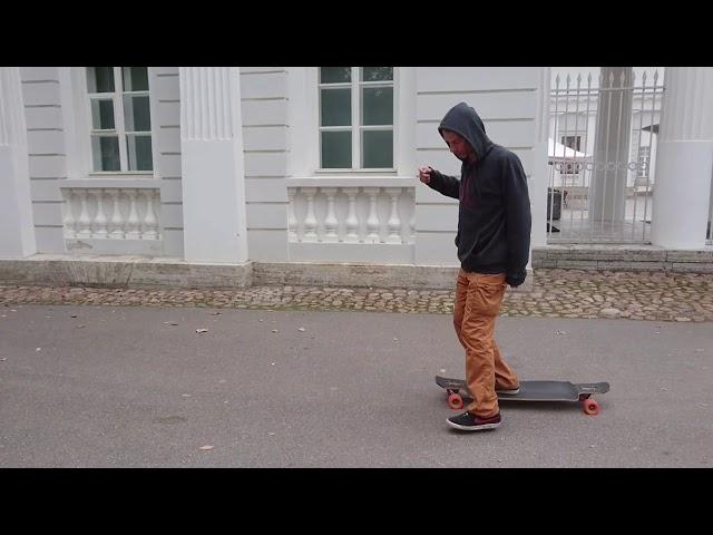 How to stop your longboard. Способы торможения на лонгборде