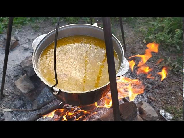Очень вкусный КУЛЕШ на костре!