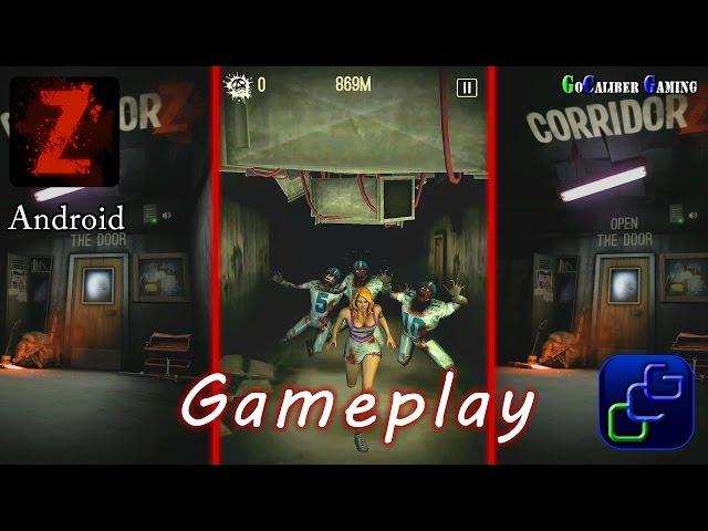 Corridor Z - The Zombie Runner Android Walkthrough Gameplay