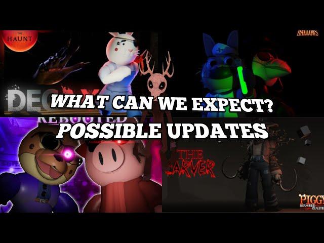 WHAT UPDATES CAN WE EXPECT WITHIN THE NEXT WEEK FOR PIGGY GAMES!?! / POSSIBLE UPDATE REVIEW! [PIGGY]