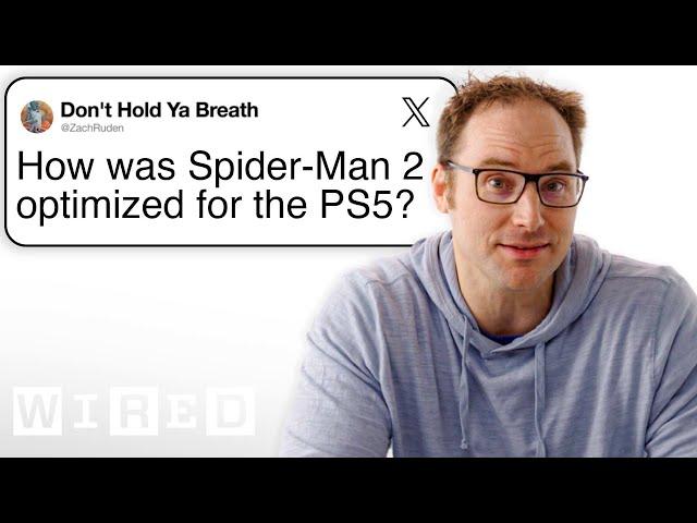 Marvel’s Spider-Man 2 Director Answers Video Game Questions From Twitter | Tech Support | WIRED