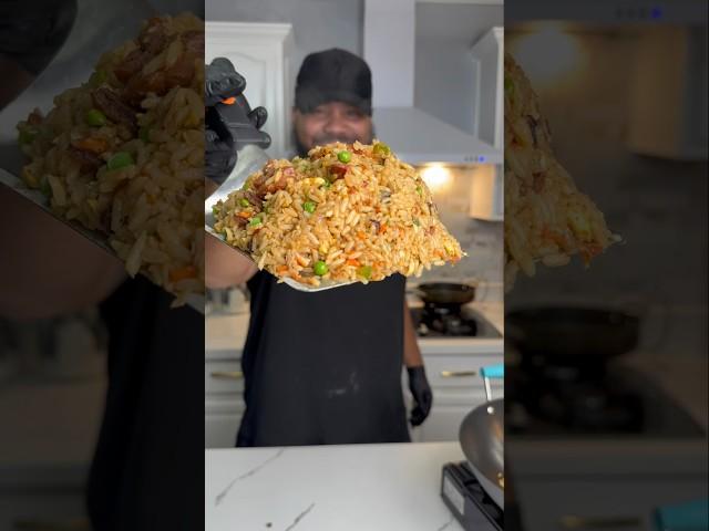 Cajun Style Fried Rice #recipesbyaldenb #friedrice #cajun
