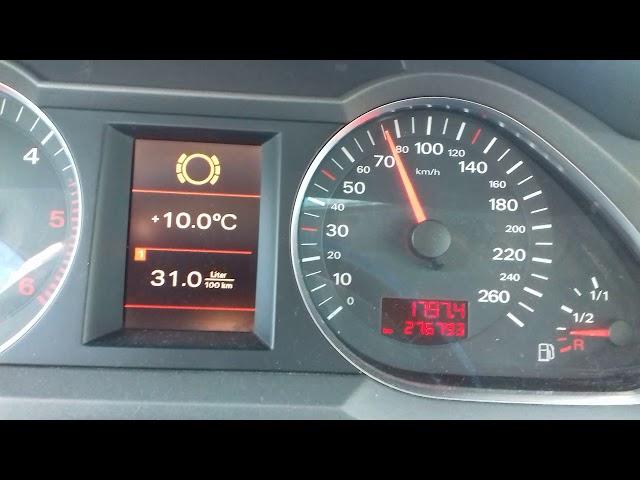 AUDI A6 C6 Avant (4F) 2.0 TDI 140 HP Ecceleration 0-100 km/h :)