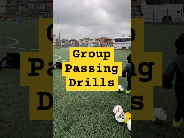 Teamwork: The Ultimate Kids Passing Test Training ️ #passingdrill #passing #footballdrills