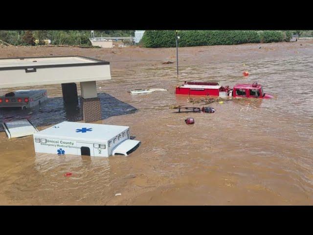 Damage videos show catastrophe from Hurricane Helene in GA, FL, TN, SC, NC