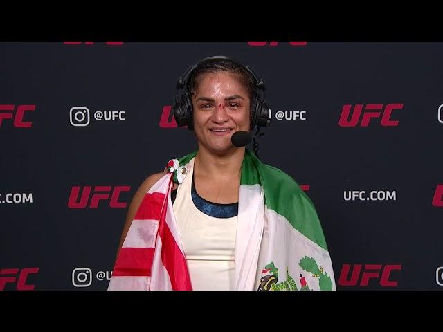 UFC Vegas 2: Cynthia Calvillo Post-fight Interview