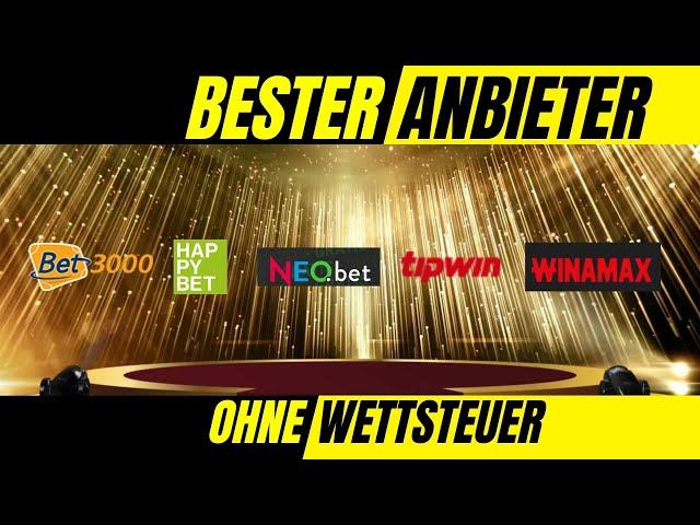 Die 5 besten Wettanbieter ohne Steuer: Hier fallen die 5,3% weg!