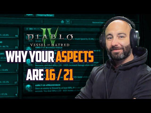 How to get maxed Legendary Aspects in Diablo 4 - Season 6 - Vessel of Hatred