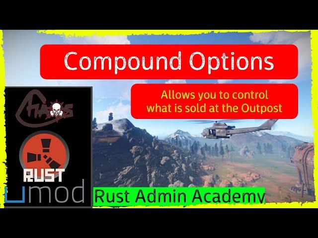 How to Change Items Sold at Outpost Rust Admin Academy Tutorial