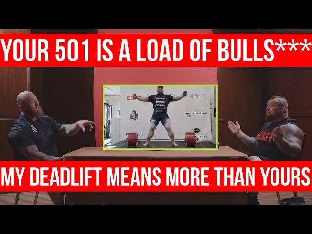 EDDIE THOR TALK 501 DEADLIFT FACE TO FACE