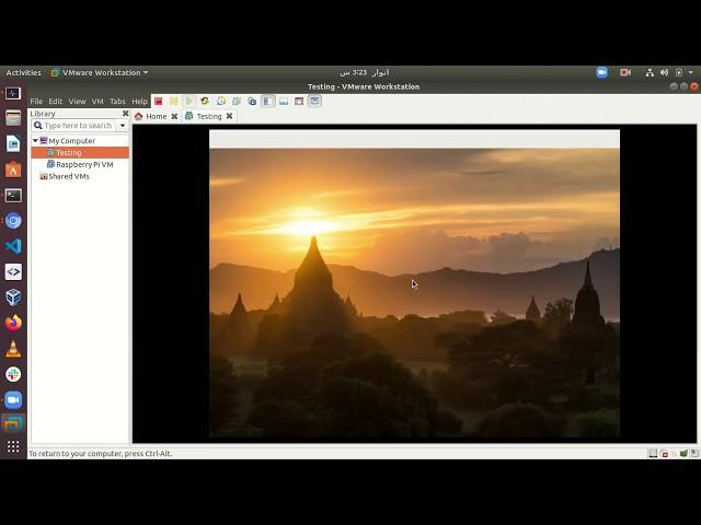 Raspberry Pi OS installation in VMware Workstation