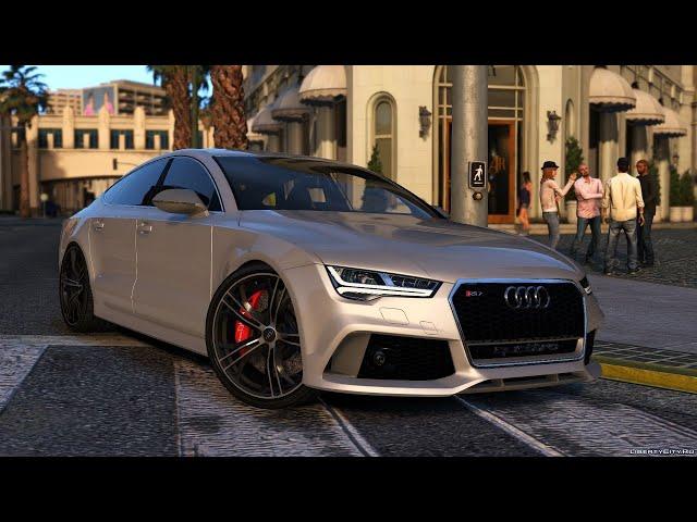 Бомж выиграл AUDI RS7 MAJESTIC-RP