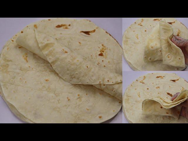 Homemade Tortilla,Soft Tortilla Wrap,Quick And Easy Tortilla Recipe