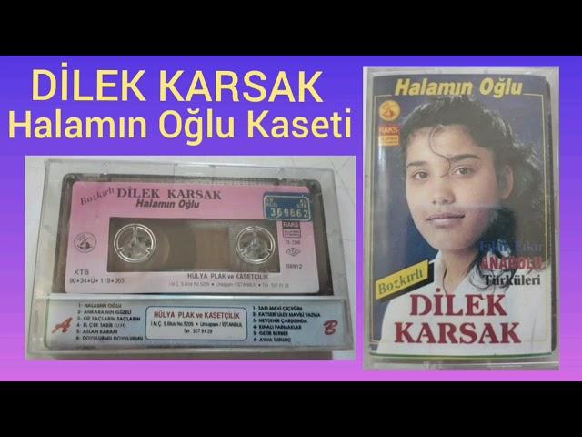 DİLEK KARSAK HALAMIN OĞLU ANADOLU TÜRKÜLERİ  SÖZLÜ OYUN HAVASI KASETİ 1990 .