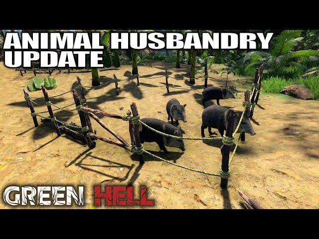 Catch & Tame Animals! NEW UPDATE! | Green Hell Gameplay | Part 22