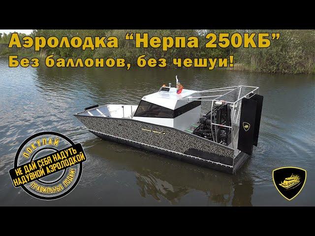 Аэролодка "Нерпа 250КБ" Без баллонов, без чешуи!