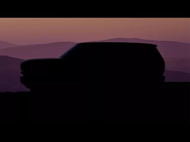 Teaser: Scout Motors elektrischer Pickup und SUV (2025) |  Debüt am 24. Oktober