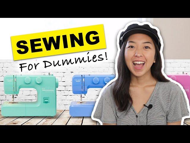 A Beginner's Guide To SEWING! How to use a sewing machine