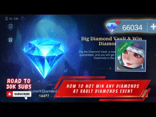 HOW TO NOT "WIN" LUCKY BOX SKIN/DIAMONDS IN DIAMOND VAULT EVENT 2025 | MLBB