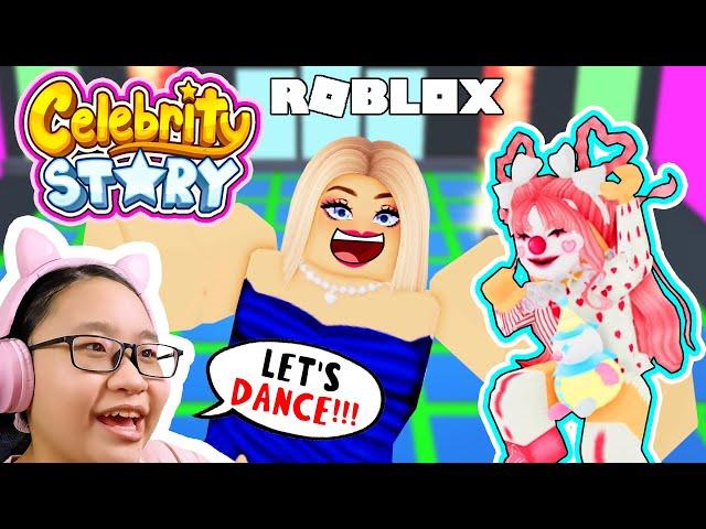 Celebrity Story in Roblox - I Dance with a CELEBRITY on STAGE!!!