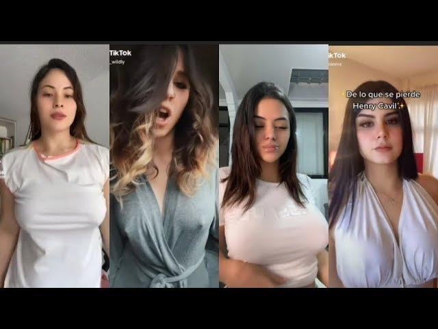 big　boobs　 tiktok simple dimple　challenge