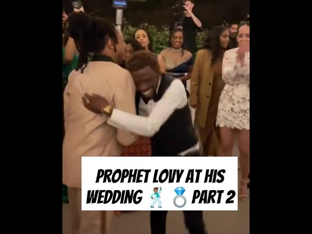 PROPHET LOVY DANCING AT HIS WEDDING #wedding #couplegoals #couple #prophetlovy