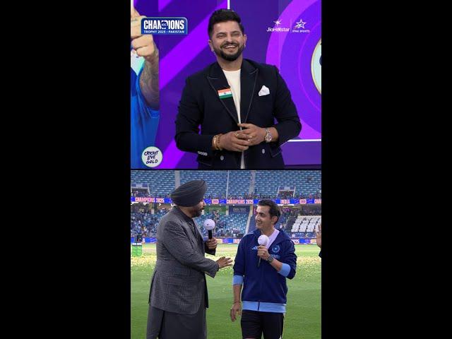 Gautam Gambhir’s shayari & celebration | #ChampionsTrophyOnJioStar