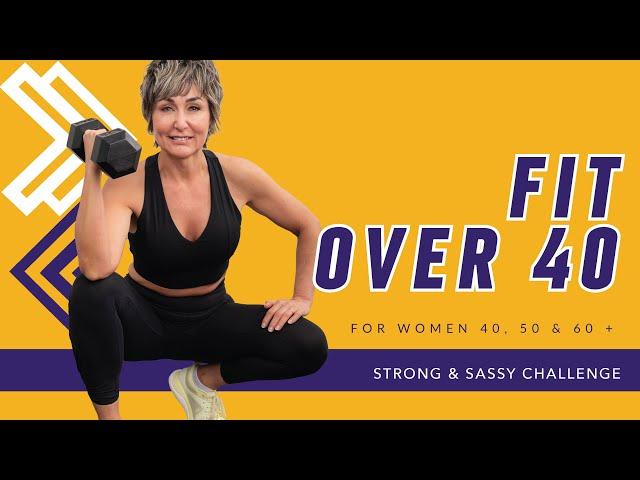 Workout Like a Boss - Total Body Strength Building Workout for Women Over 40