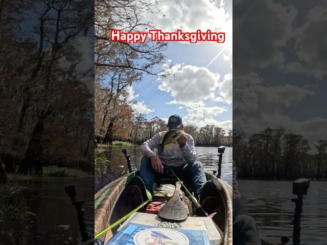 Happy Thanksgiving! Hope You Have a Crappie Day! 