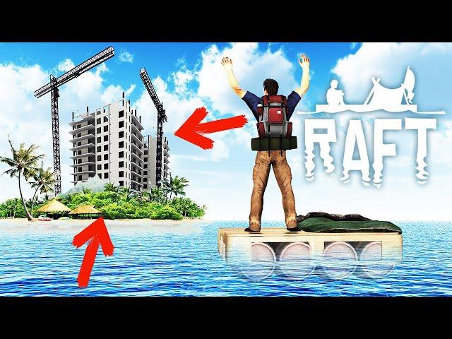 МЫ ВЕРНУЛИСЬ В RAFT!! ЧТО БЫ НАЙТИ НОВЫЙ ОСТРОВ!!!