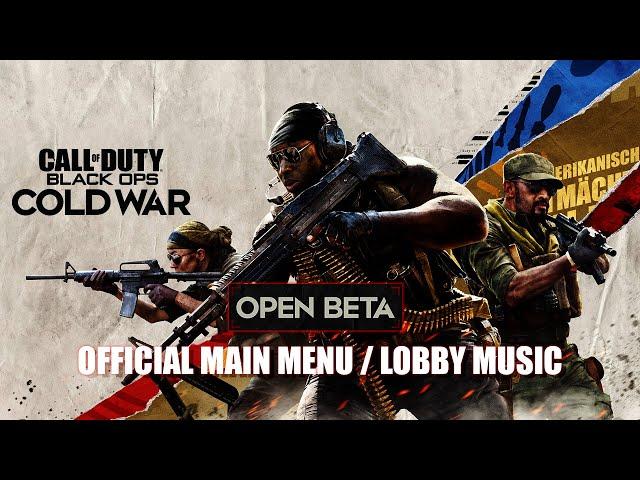 Call of Duty®: Black Ops Cold War - MULTIPLAYER LOBBY MUSIC THEME SONG (Main Menu Theme - Open Beta)