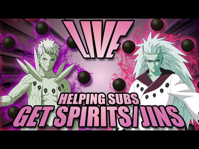 Shindo Life Live! Helping Subs Get Jins/ Spirits | #ROADTO8K | Shinobi Life 2 (LIVE)