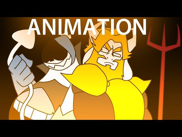 ASGORE VS CHAOS KING [UNDERTALE VS DELTARUNE ANIMATION]