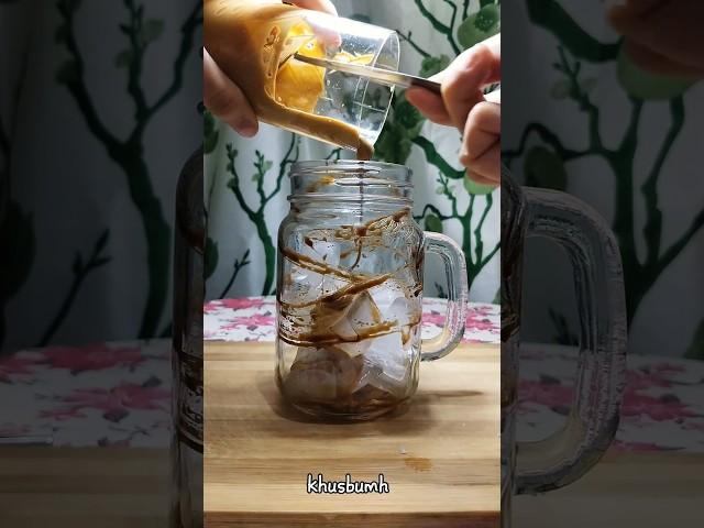 Making Cold Coffee at home #summerdrink #coldcoffee #coldcoffeeathome #coldcoffeerecipe #fyp
