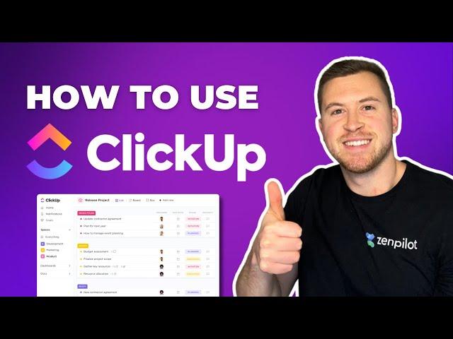 How to Use ClickUp for Project Management in 2024