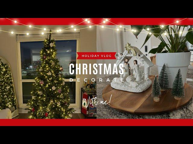 Our First Christmas Tree Together  Cozy Vlog & Holiday Decorating